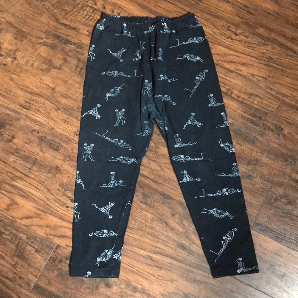 GOIN 2 MKT SOON Vintage 90s skeleton sex position leggings pants